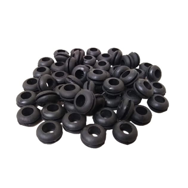 Passa Fio Borracha Bolinha 14mm X 11mm X 7mm - 100 Unidades