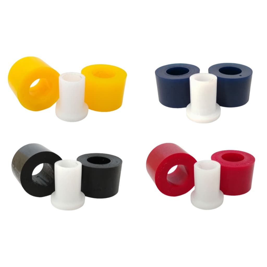 Par Roletes Esticador Tensionador Corrente + 1 Bucha Nylon XT600 XT660 DT200 Tenere Lander Crosser