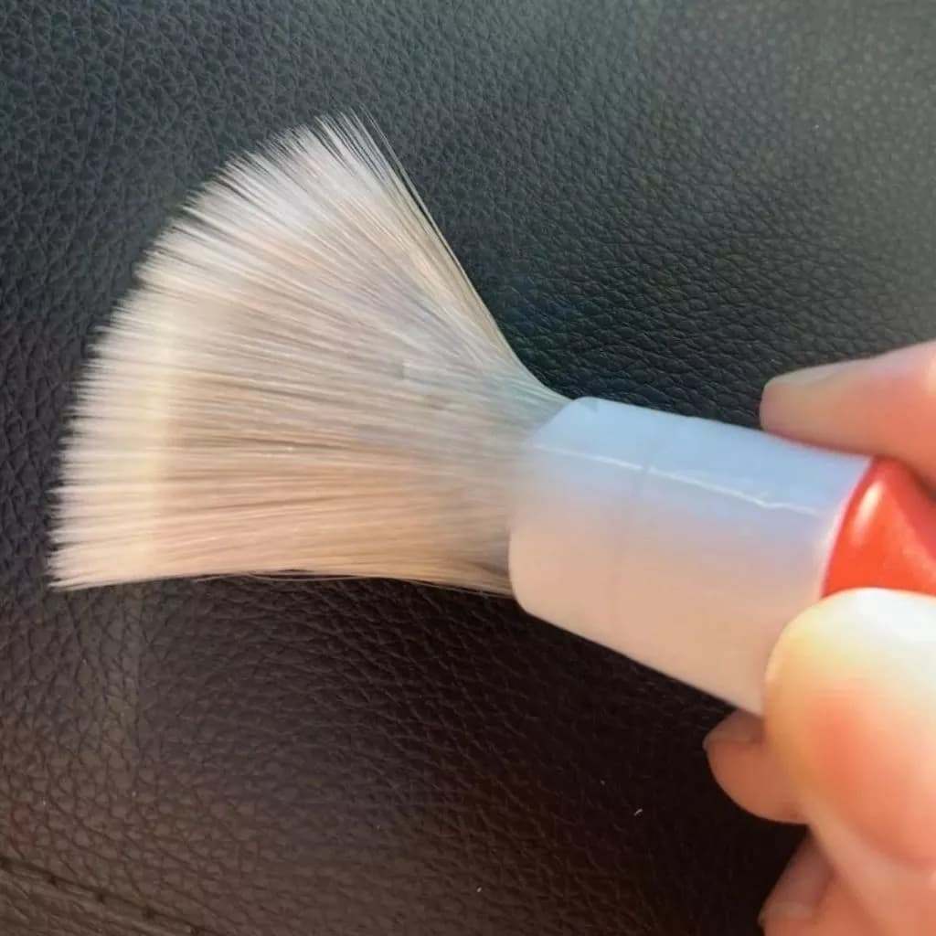 Pincel De Detalhamento Para Painel E Multimídia JS Kit 5 Peças E Unit Limpeza De Interior Sem Riscar