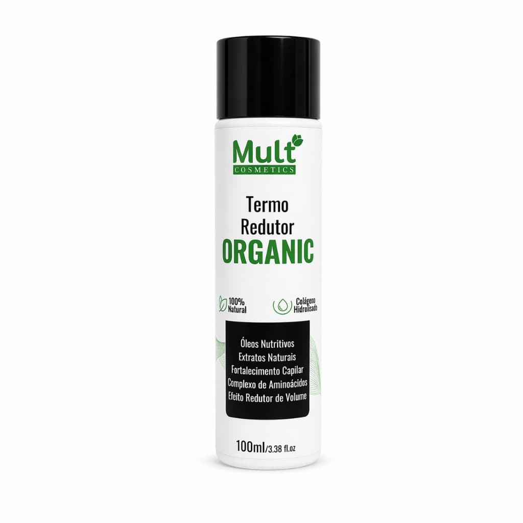Progressiva Organic Mult 100ml Sem Formol Alinhamento Capilar Anti Frizz Profissional
