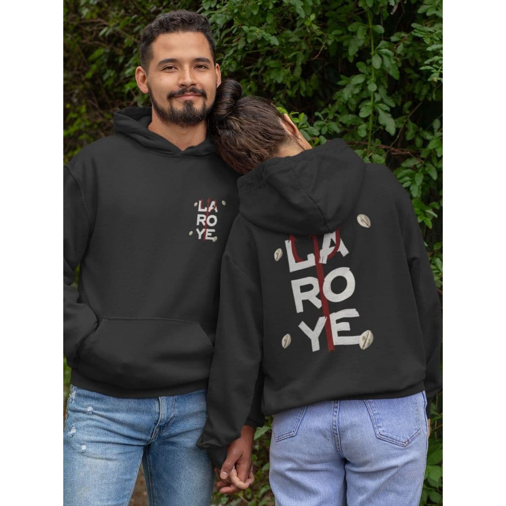 Blusa de Frio Moletom Estampado Frente e Costas Axé Exu Pombagira Laroyê Fé Quimbanda Umbanda Candomblé Moletons Unissex