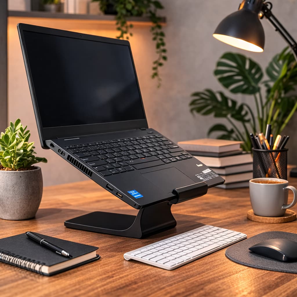 Base para Notebook Suporte Laptop Ergonômico Mesa Computador Escritório Home Office