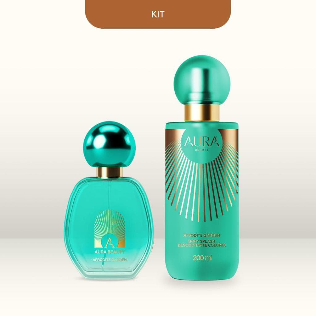 Kit Perfume Secret Garden 50ml + Body Splash Afrodite Garden