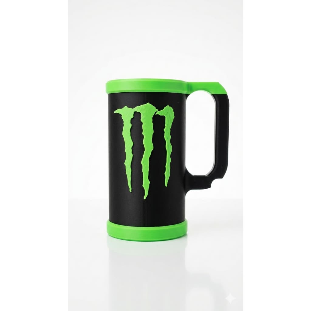 Porta lata monster com alça suporte para energetico monster estiloso