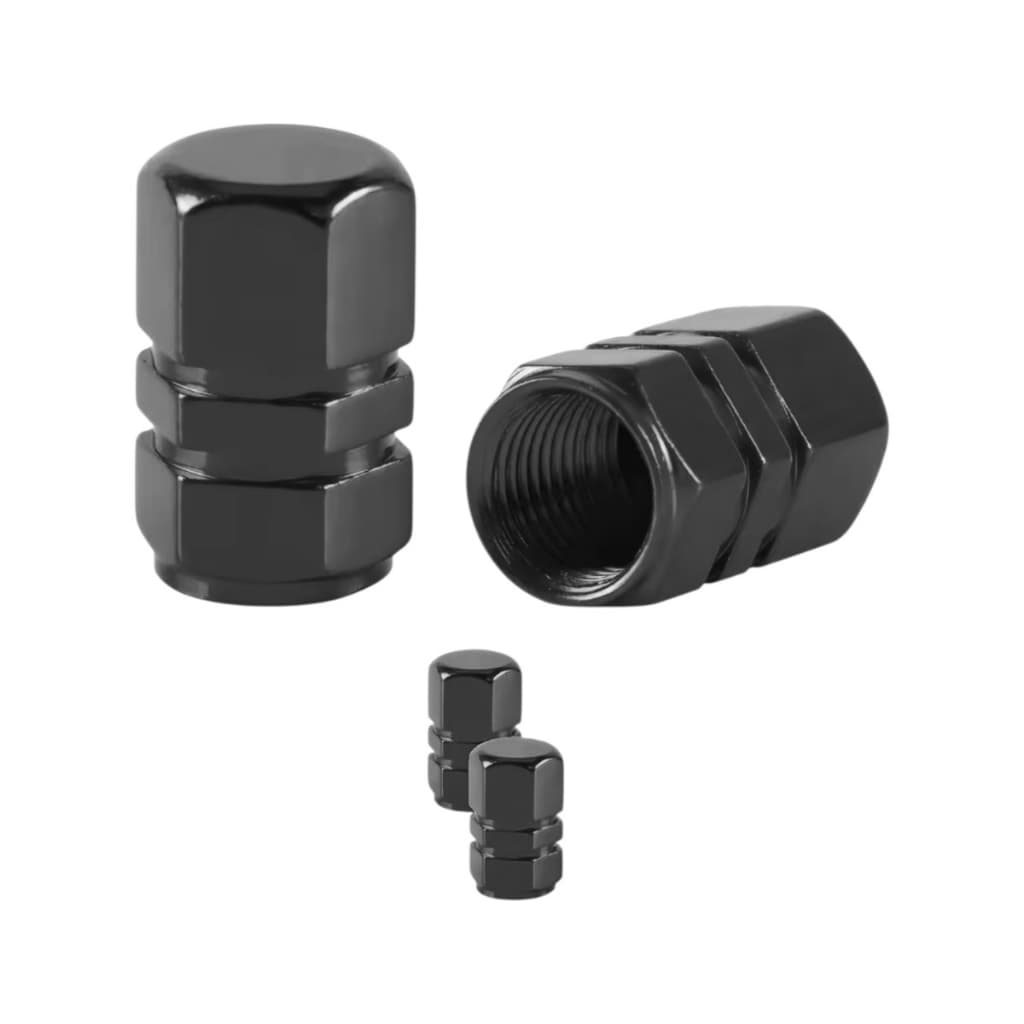 Kit 4 Tampa Bico Válvula Pneu Carro Alumínio Herméticas a Prova de Poeira Carro Motocicletas Caminhões Bicicletas