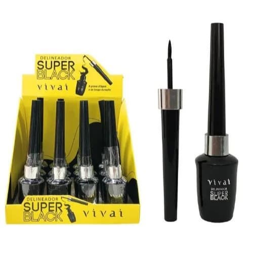 Box C/12 Delineador Super Black Vivai 2182