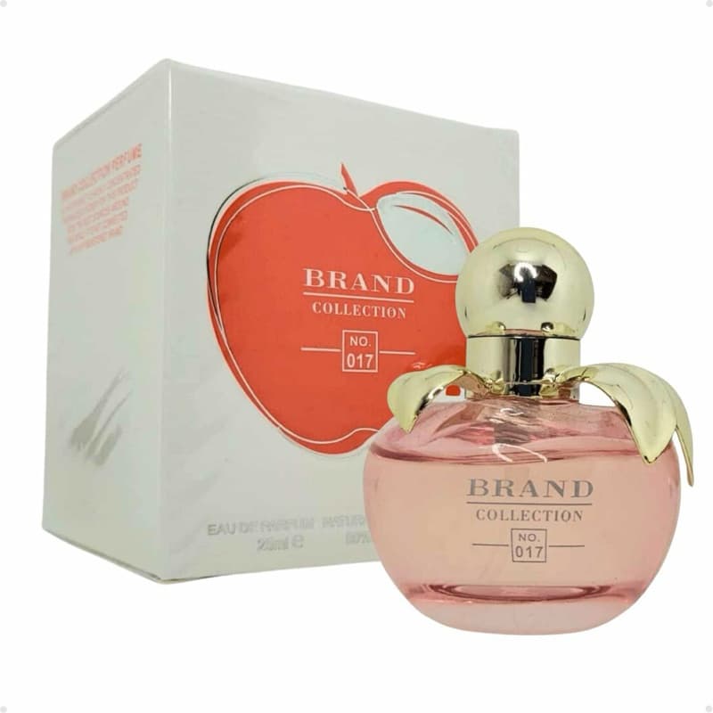 Perfume Feminino Brand Collection Nº 017 25ml Fragrância Suave Refrescante Elegante Longa Duração
