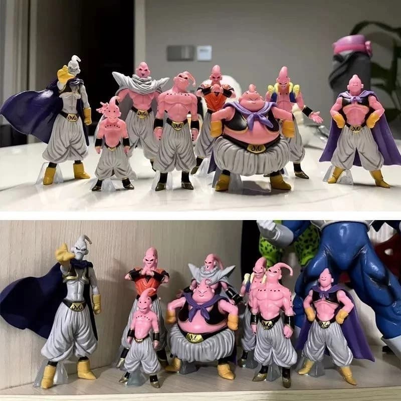 Minifigures Majin Buu 7-11cm Action Figure Dragonball Z GT Heroes Super Af Sparking Zero Coleção Enfeite Magin Boo