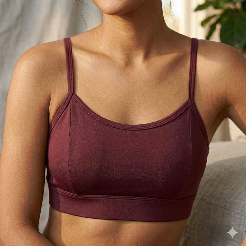 Top Feminino Fitness suplex Para Academia e Treino com Bojo Removível zero transparência e tecido grosso