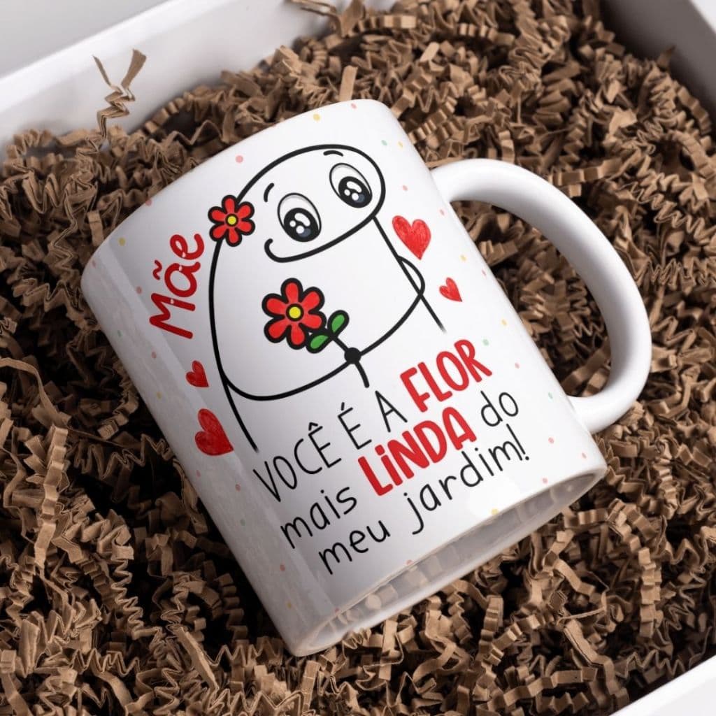 Kit Presente Dia das Mães – Caneca Personalizada + Café, canecas personalizadas 325ml