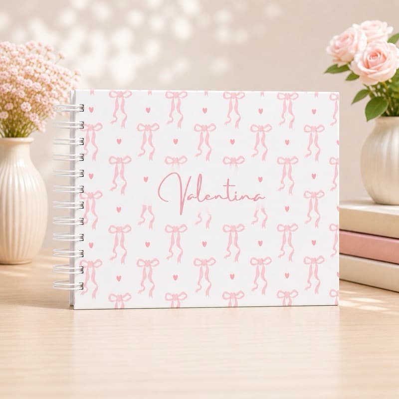 Album LAÇOS 18x25 | GRANDE com 100 Páginas | Fotos, Scrapbook e Journaling
