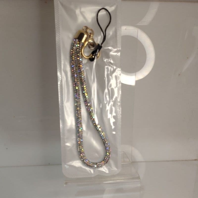 Cordão luxo strass para Celular