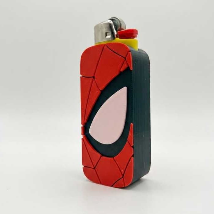 Capa Isqueiro Spider-man Personalizada Acessório Tabacaria