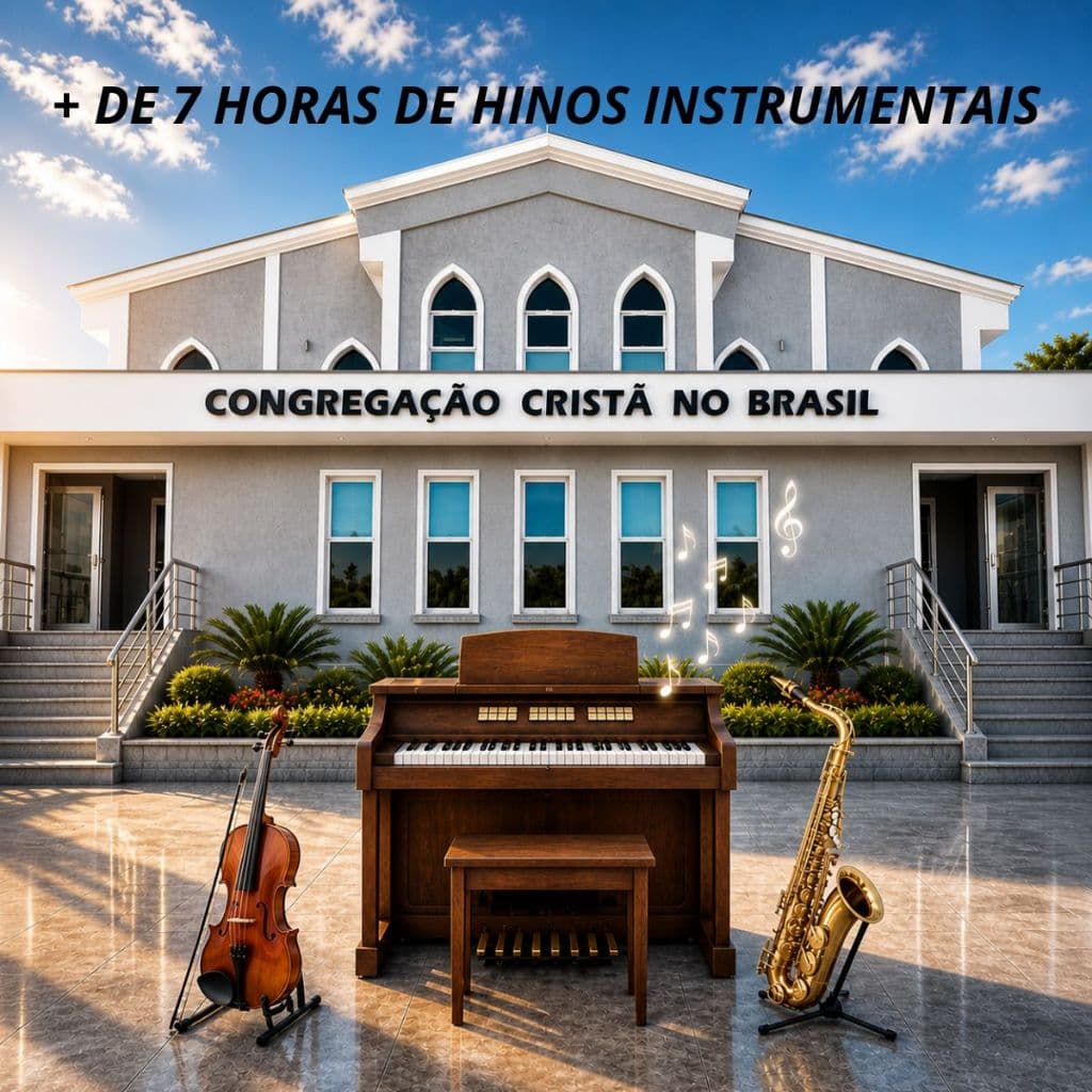 Hinos CCB- Hinário 5- SOMENTE OS INSTRUMENTOS TOCADOS- VIOLINO- ORGÃO- SAX