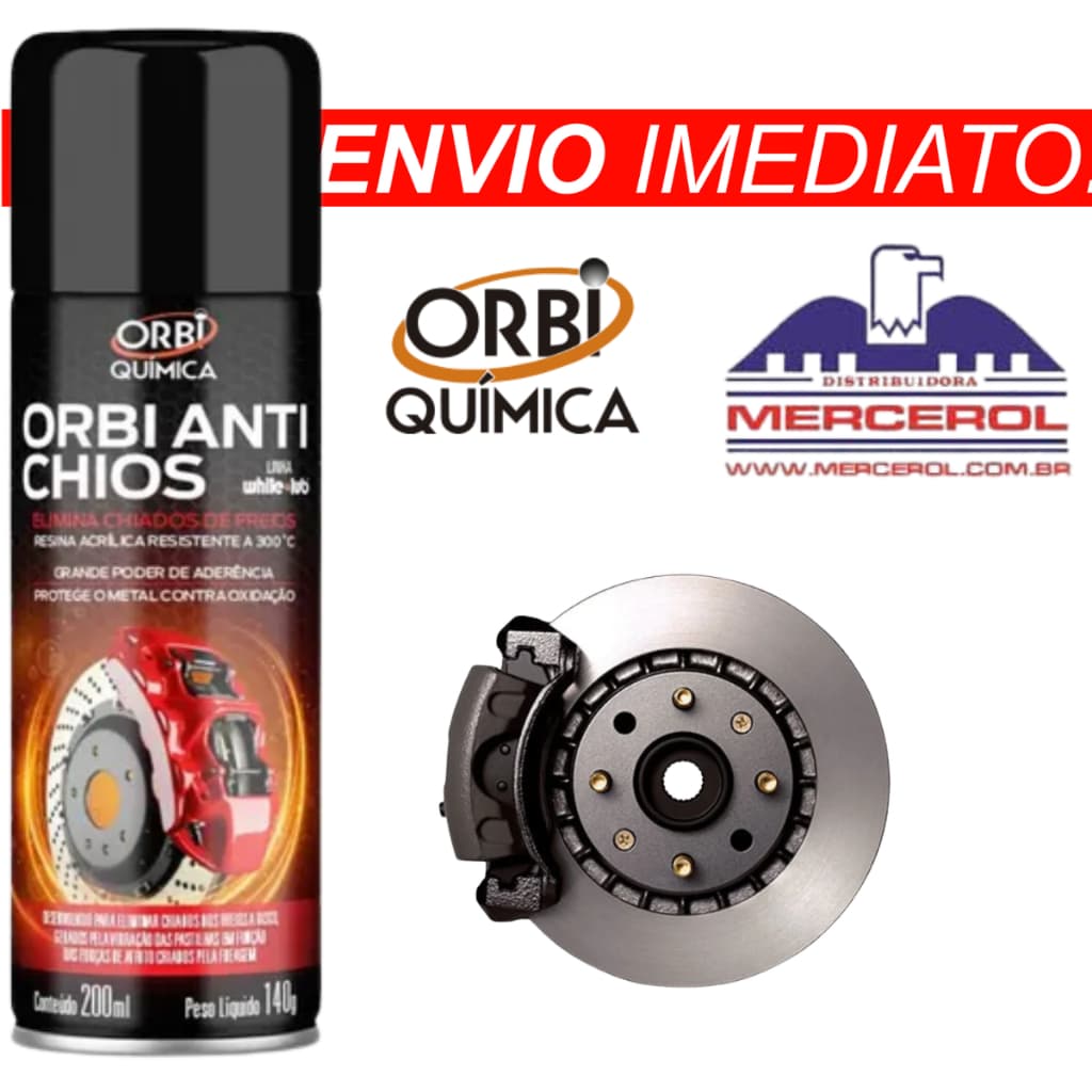 SPRAY ANTICHIOS PARA FREIOS A DISCO 200ML