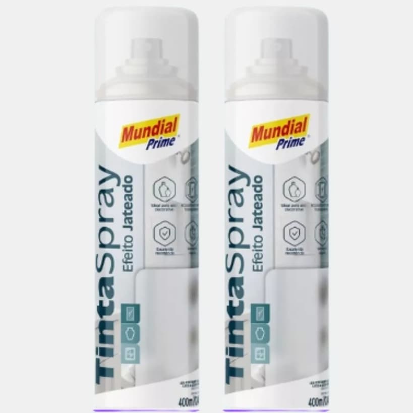 Tinta Spray Com Efeito Jateado Aparência Fosco Vidro Fosco - Mundial Prime