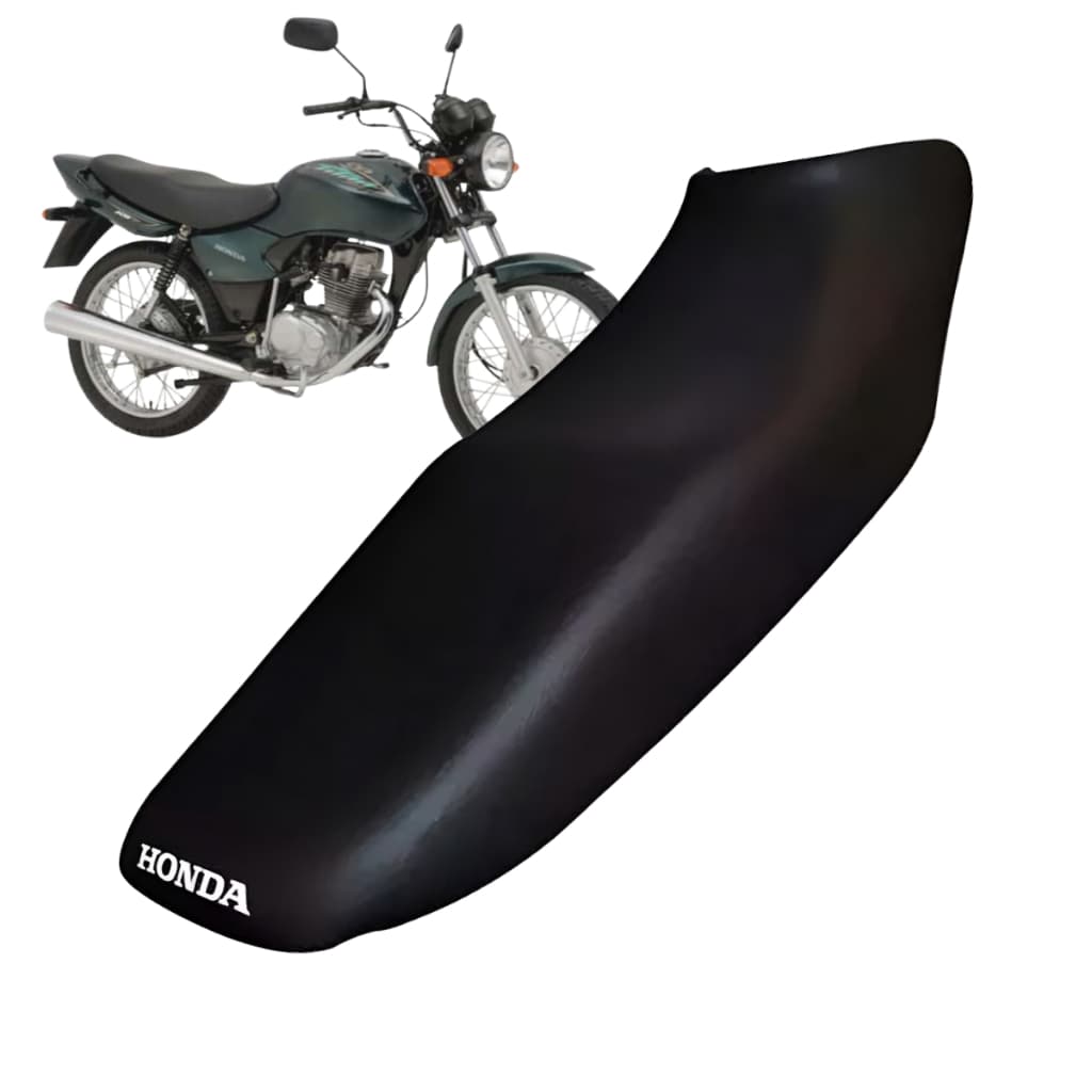 Capa para Banco Honda Titan Fan 125 (2000 a 2008) - Modelo Original  com logo