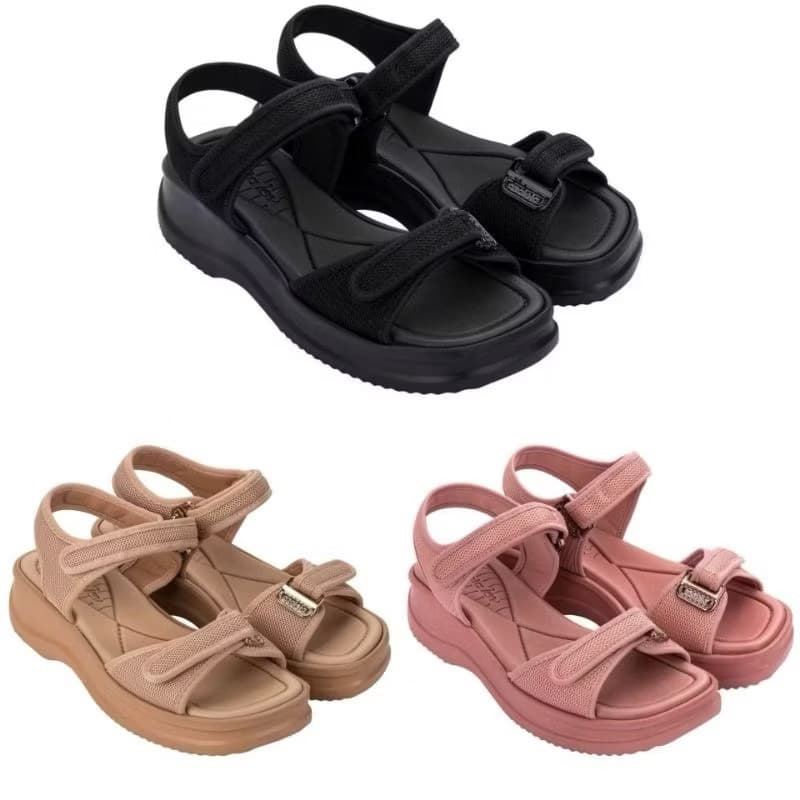 Sandália Feminina Azaleia Ortopédica Original 18451 320/321 MAE VÓ avó velcro idosa esporão fascite