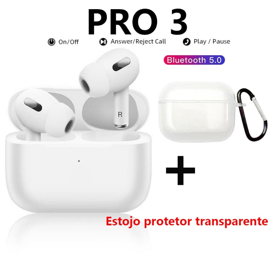 Fone De Ouvido AiPod pro 3 TWS Bluetooth Sem Fio Bluetooth 5.3 Esportivos