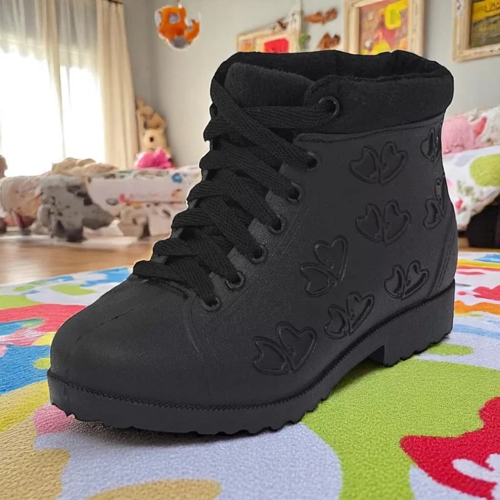 Botinha Infantil Menina Galocha Confortável Estilosa Moda Kids 26 ao 33 Botinha Coturno Kids