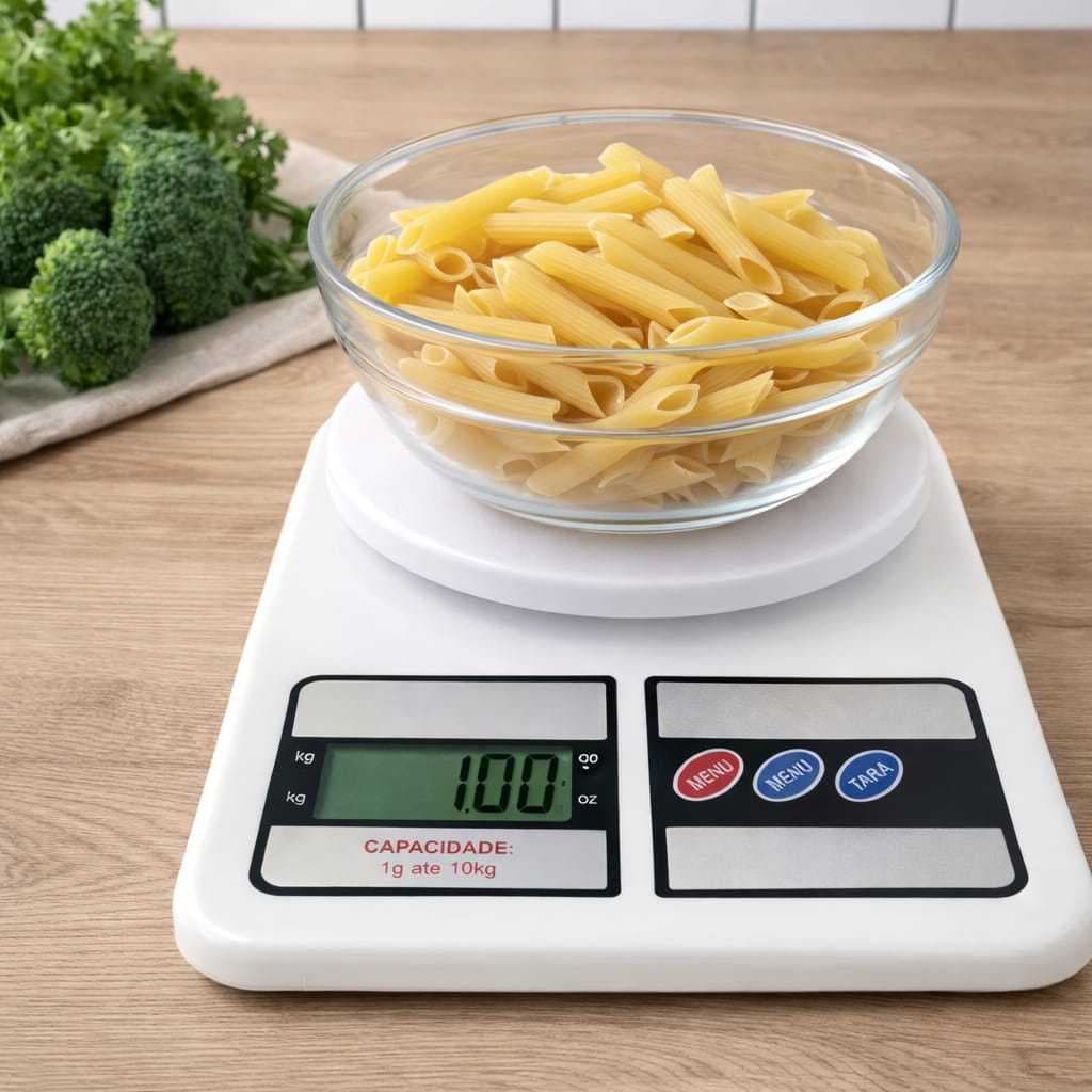 Balança de Cozinha Digital Alta Precisão 10kg Dieta Para Pesar Comida Alimento Nutrição Confeitaria⚖️