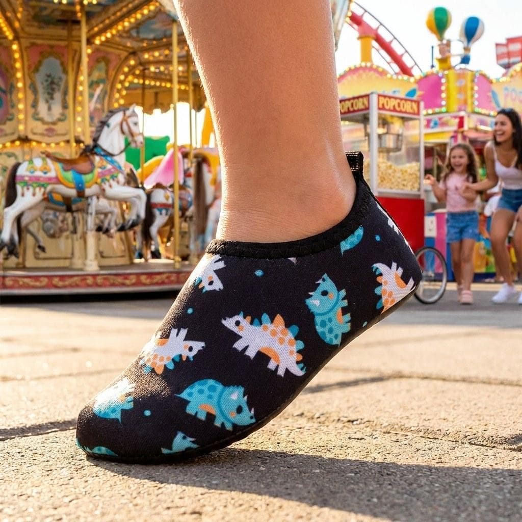 Sapatilha Infantil Casa Antiderrapante Calce Fácil Neoprene Piso Frio Inverno Conforto Pantufa Bebê