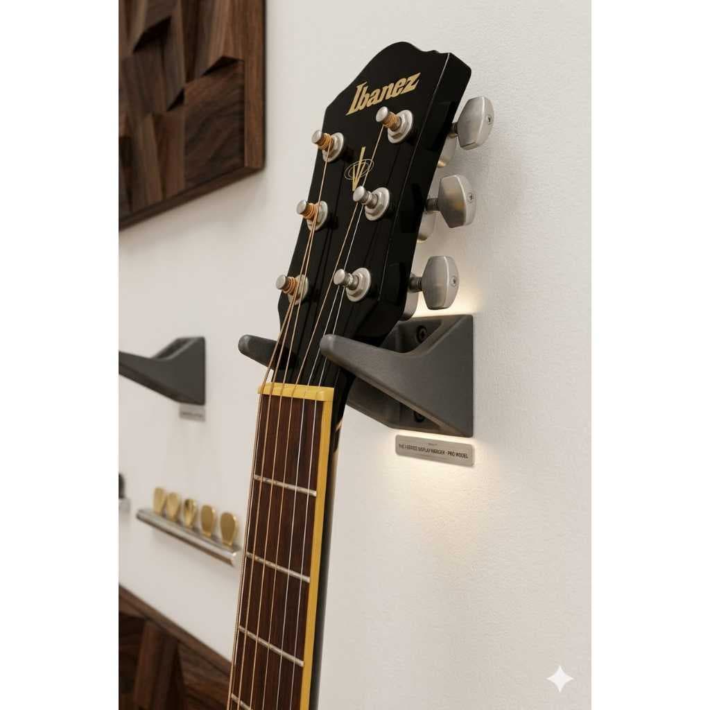 Suporte De Violão Parede Gancho Violão Quarto Estudio Decorativo
