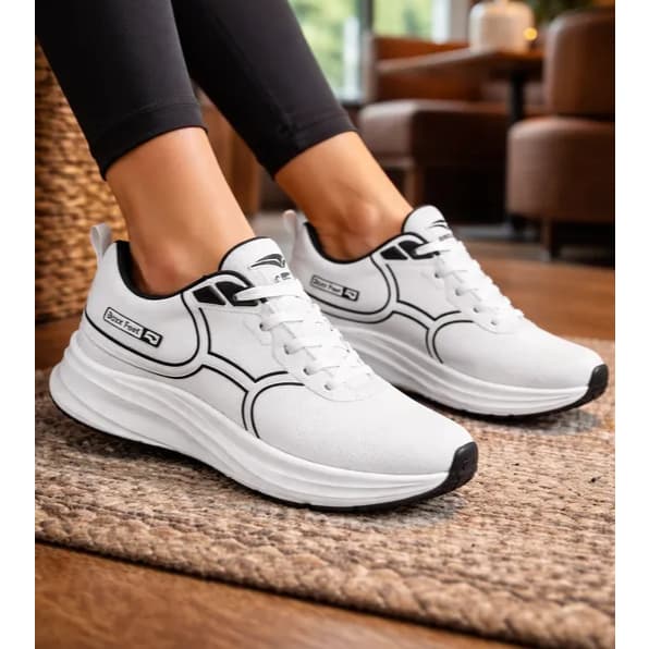 Tênis Feminino Boxx Feet Esportivo Caminhada Casual Academia Treino Fitness Crossfit Leve Premium Respirável Ultra