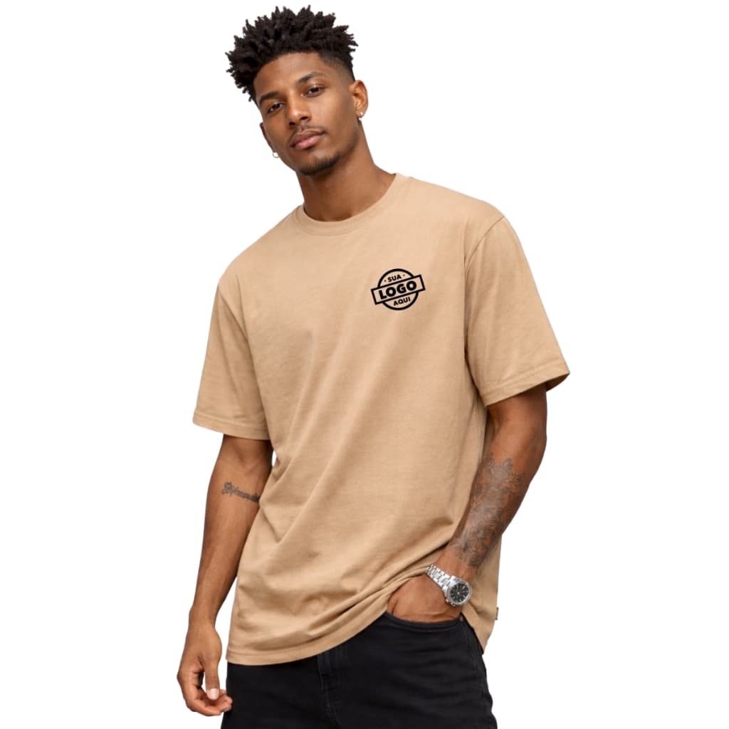 Kit 15 Camisetas Masculinas Básicas para Trabalho Personalizada