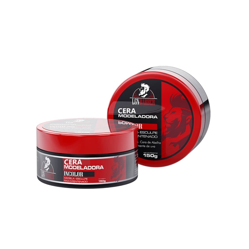 Cera Pasta Modeladora Capilar Incolor 150g - LGN Barber