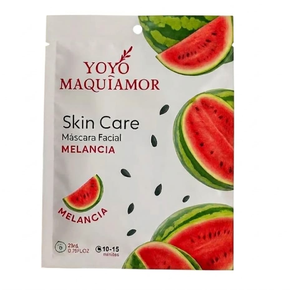 Mascara Facial Skin Care Melancia Yoyomaquiamor ENVIO RÁPIDO
