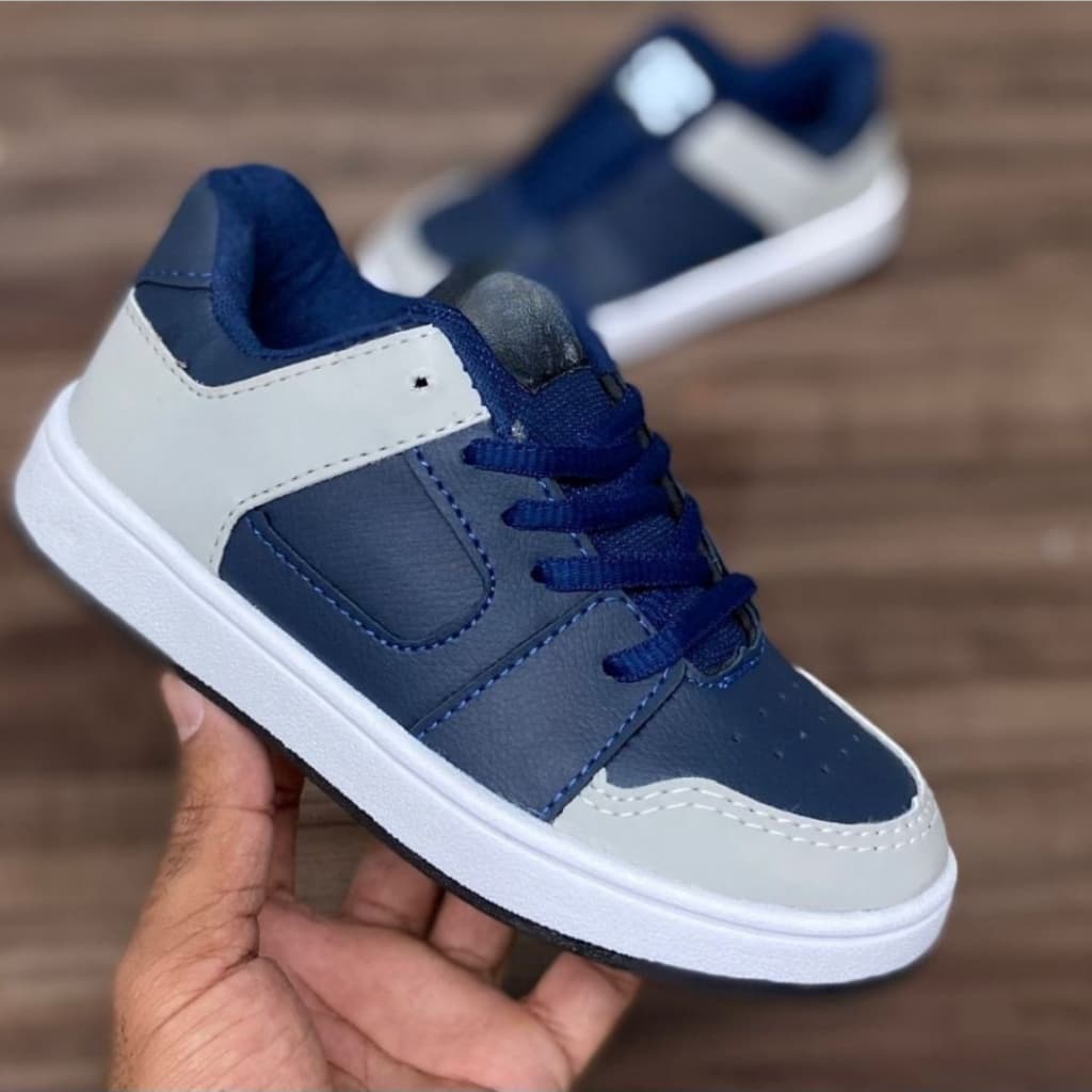 Tênis Infantil Casual Escolar Skate Super Confortável Menino Menina 26 ao 43 Oferta