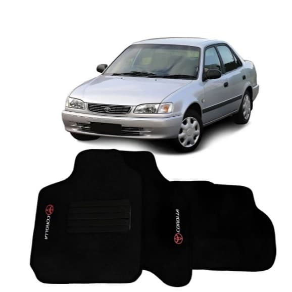 Jogo de Tapete Carpete Corolla 1998/1999/20000/2001.
