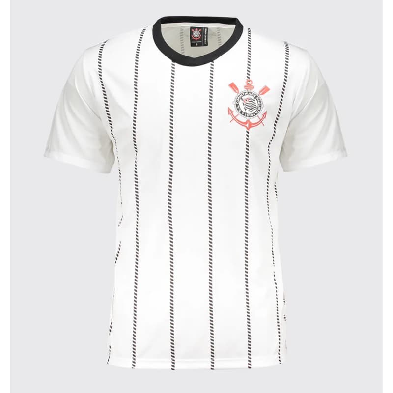 Camisa Torcedor Corinthians Braziline
