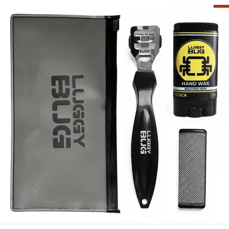 Kit Callus Shaver Luggy Bug Proteção completa para as Mãos