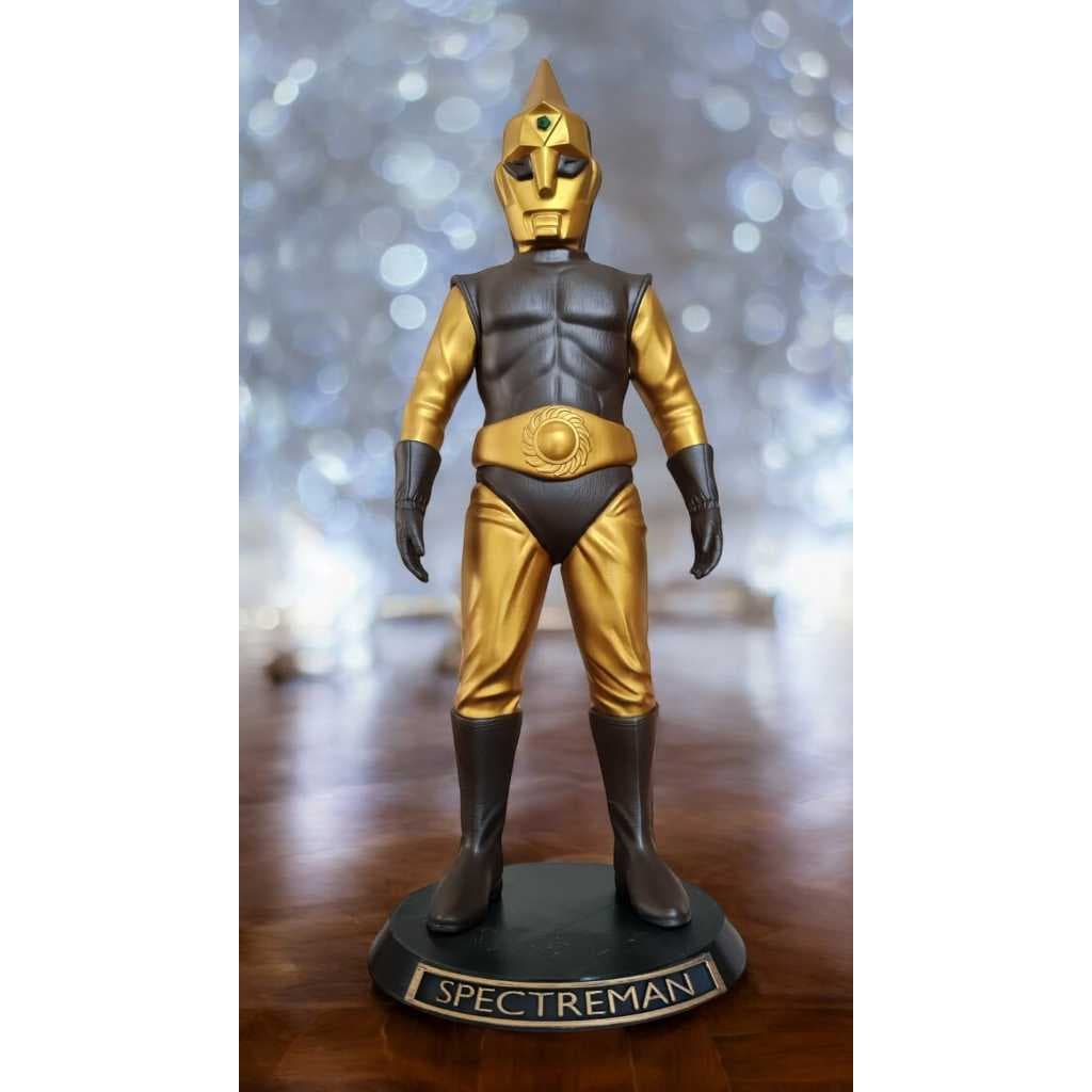 Escultura Boneco Spectreman Tokusatsu Colecionável 29cm