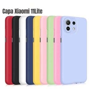 Capinha case Xiaomi 11 lite - capa de silicone