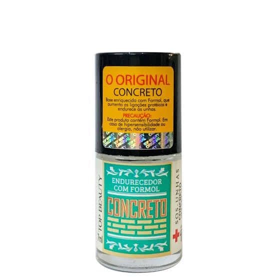 Kit 02 Bases Endurecedora Top Beauty Concreto Original