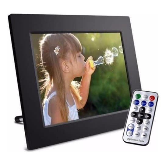 Porta-retrato Digital Lucky 10  Com Controle Remoto
