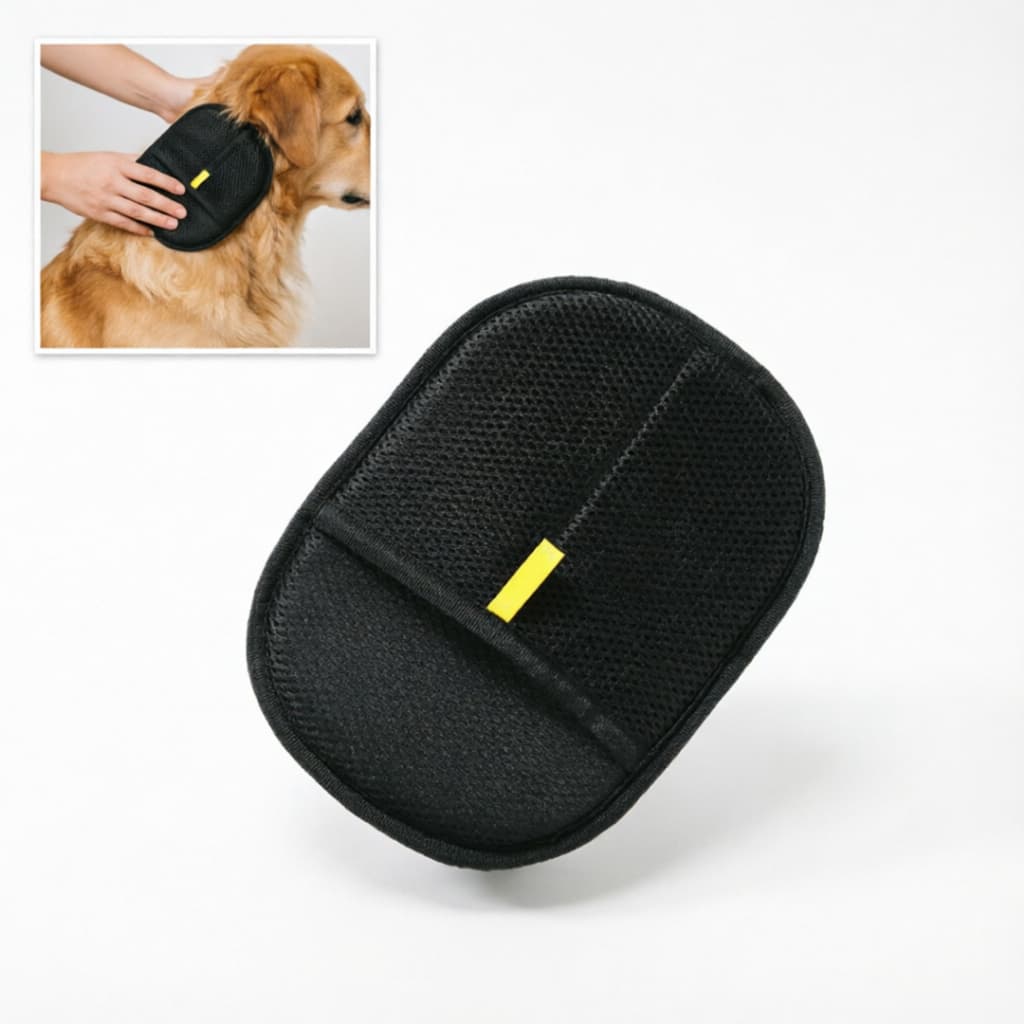 Luva de Remoção de Pelos Pet - Escova Eletrostática Bidirecional para Cães e Gatos