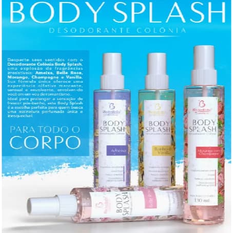Body Splash 3 Unidades - Bio Instinto