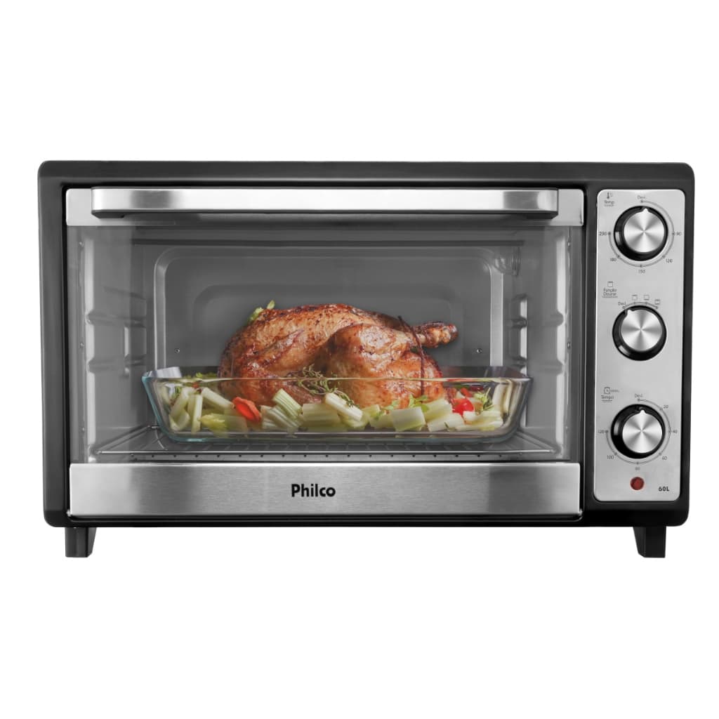 Forno Elétrico Philco PFE60I Dupla Resistência 60L 1600W