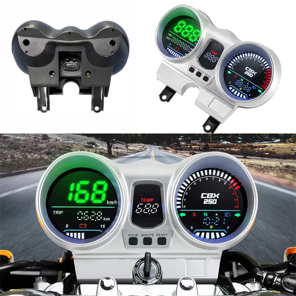 LED Painel Completo Para Honda Cbx250 Twister 2001 a 2008 Medidor De Velocidade