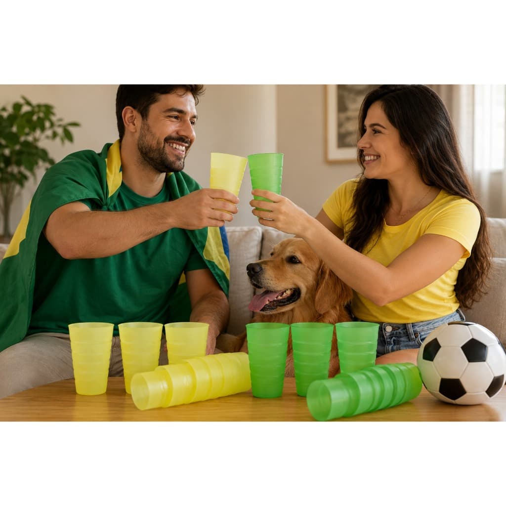 Copo Summer 400ml BPA Free do Freezer ao Microondas