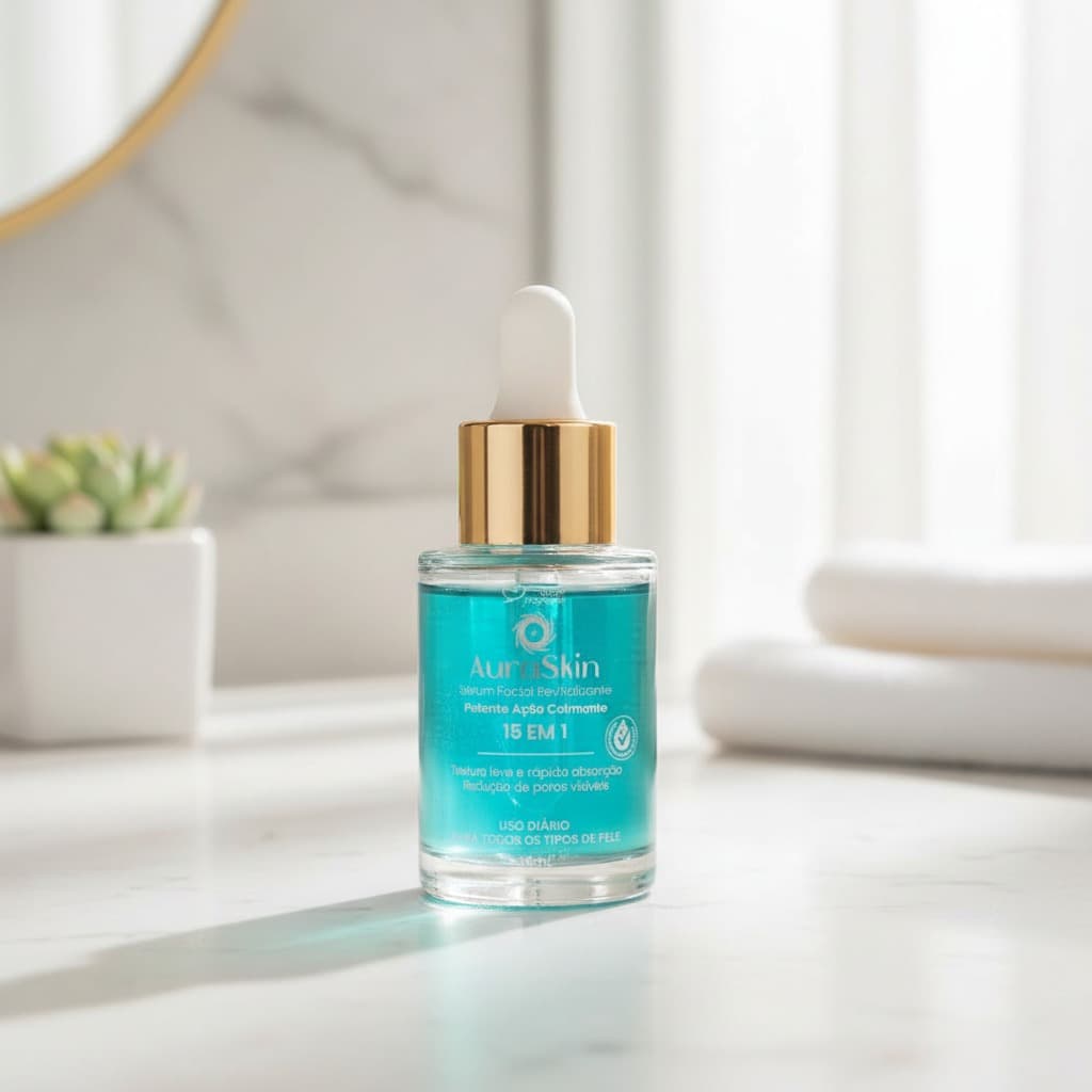 Serum Facial Revitalizante 15 em 1 - AuraSkin 30ml