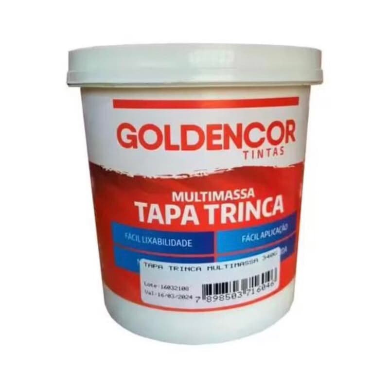 Kit Tapa Furo 90g Goldencor Tapa Trinca Multimassa (escolha a quantidade)