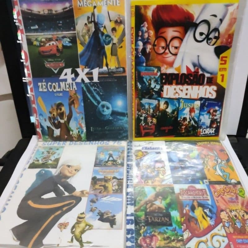 dvd coleção infantil kit 4 dvds completo novo copia
