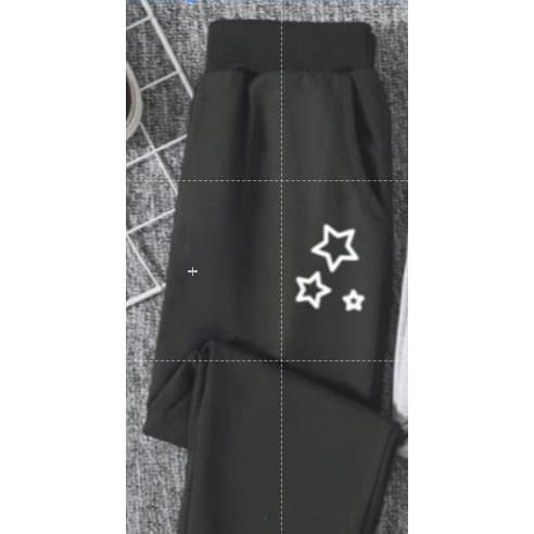 Calça Moletom Estampa Estrelas Feminina