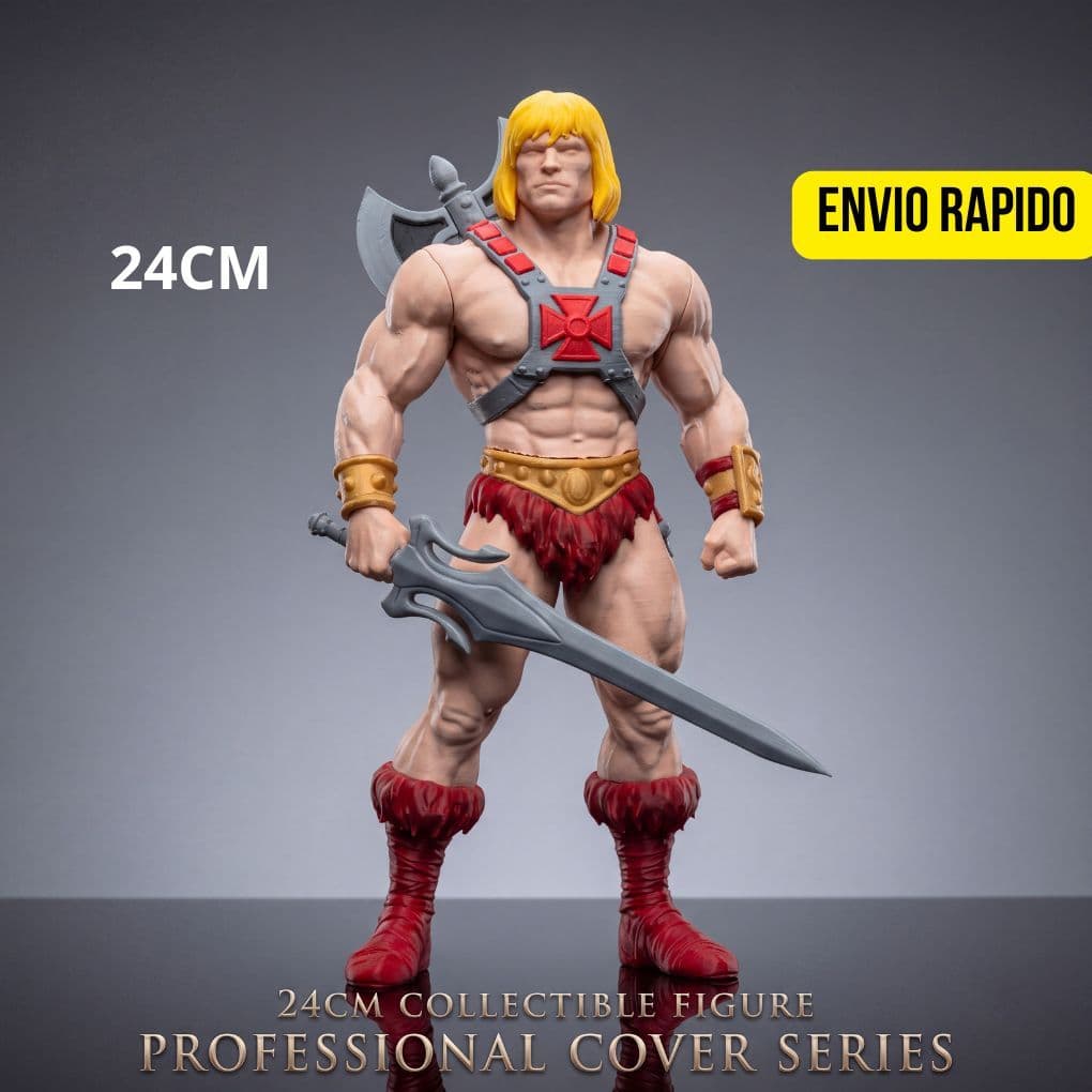 He Man Action Figure  Mestres do Universo Colecionável