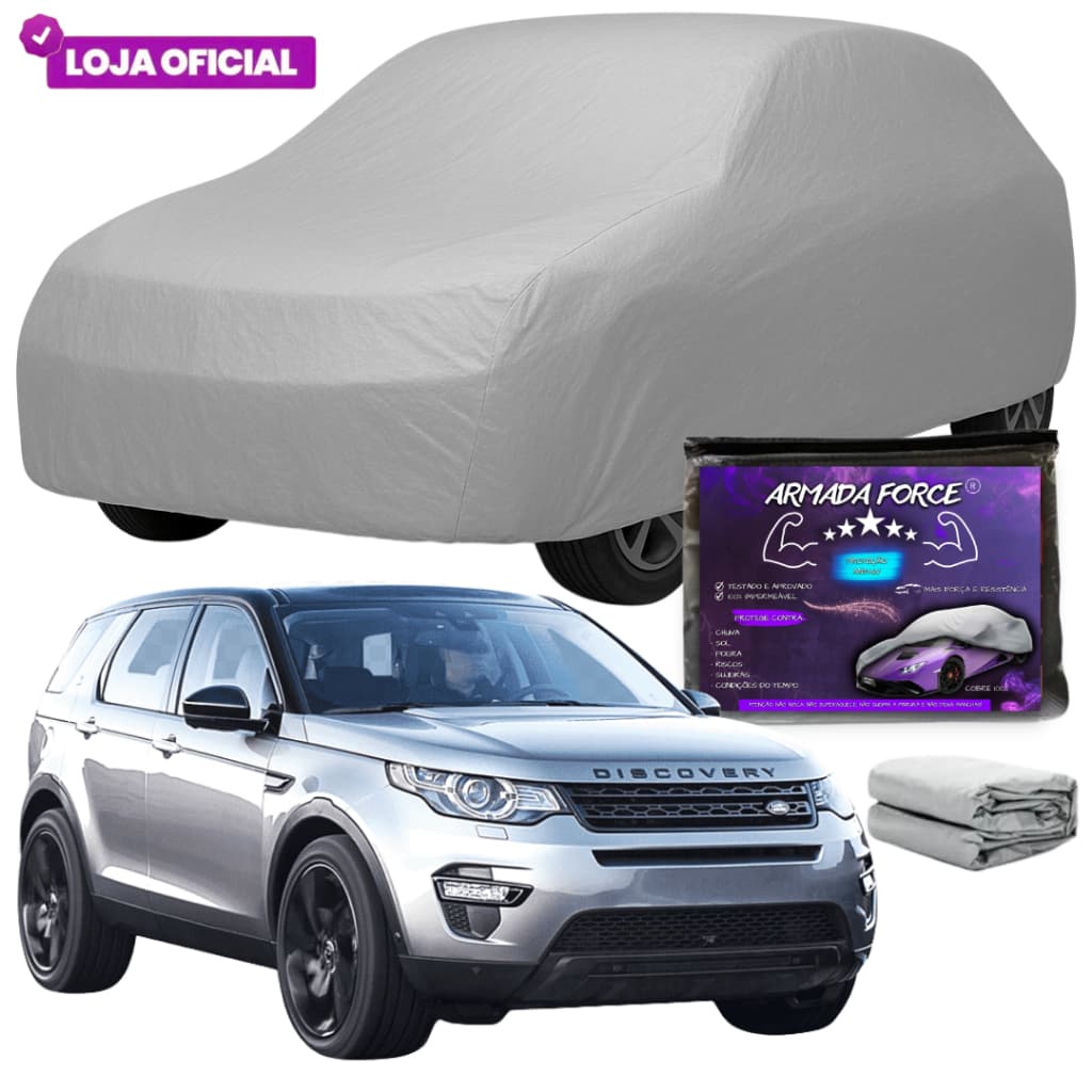 Capa Cobrir Land Rover Discovery ARMADA FORCE Forrada100% Impermeável Protege SolChuva Poeira AntiUV
